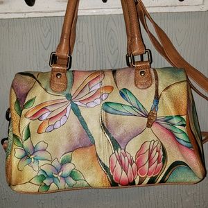 Anuschka hand painted purse